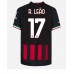 Billige AC Milan Rafael Leao #17 Hjemmetrøye 2022-23 Kortermet
